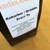 Rabarber & Grädde - Svart Te