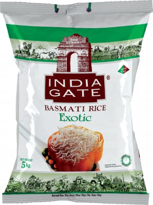 India Gate - Basmati Rice - Exotic - 5 kg