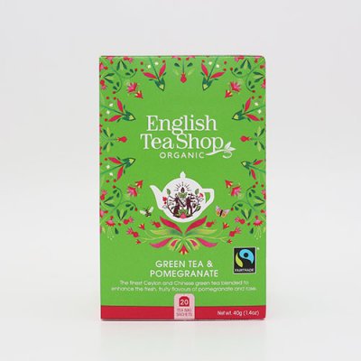 English Tea Shop - Green Tea & Pomegranate
