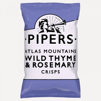 Pipers Crisps - Wild Thyme & Rosemary