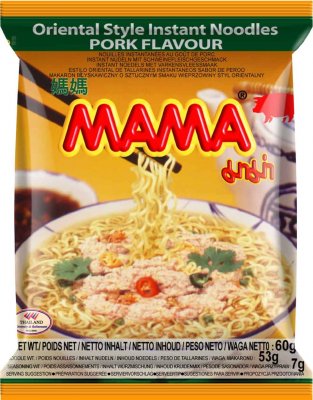 Pork Noodles - Mama - Helkartong - 30 st.