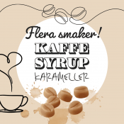 Kaffe Syrup Karameller