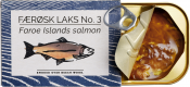 Fangst - Färöisk Lax No 3 - Bokspånsrökt - 110g