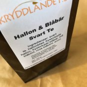 Hallon & Blåbär - Svart Te
