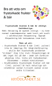 Frystorkade Krusbär - 25g