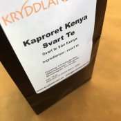 GFOP Kaproret Kenya - Svart Te