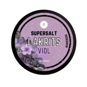 Pastillfabriken - Supersalt - Lakrits & Viol - Dosa