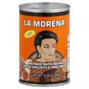 La Morena - Refried Bayo Bean with chipotle & adobo - 440g