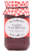 Mrs Darlington - Peach Melba Jam - 340g
