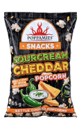 Poppamies - Sourcream Cheddar Popcorn - 65g