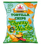 Poppamies - Cheesy Nacho Tortillachips - 150g