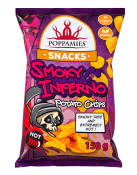 Poppamies - Smokey Inferno Chips - 150g