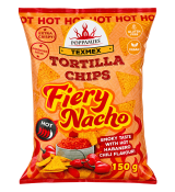 Poppamies - Fiery Nacho Tortillachips - 150g