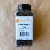 Svartpeppar - Hel - Stor ströare