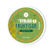 Pastillfabriken - Syrliga Fruktisar - Grönt Äpple - Dosa