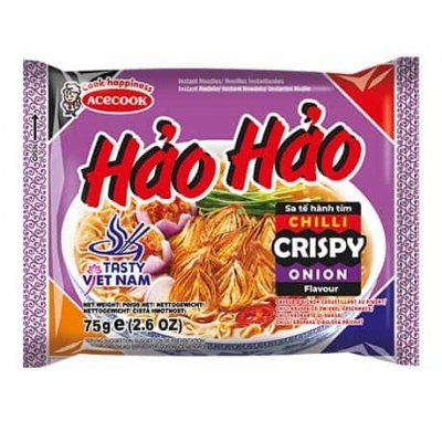 Crispy Chili & Onion - Acecook - Helkartong - 30 st