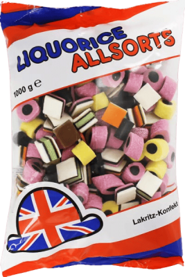Liquorice Allsorts - 1 kg