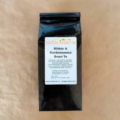 Blåbär & Kardemumma - Svart Te