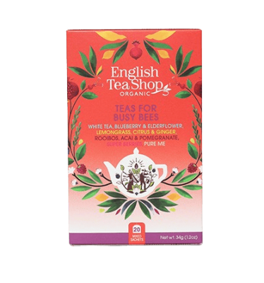 English Tea Shop - Teas for Busy Bees - Blandade Sorter