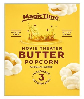 MagicTime - Movie Theater Butter Popcorn - 3pack