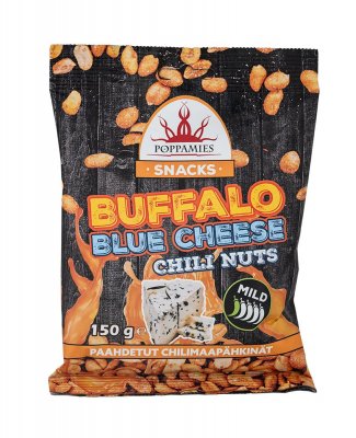 Poppamies -  Buffalo Blue Chilinötter - 150g