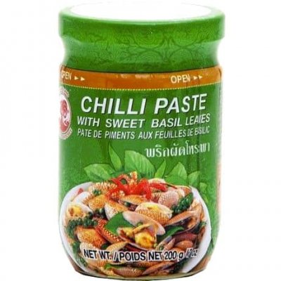Chilipasta med Thaibasilika - Cock Brand  - 200g
