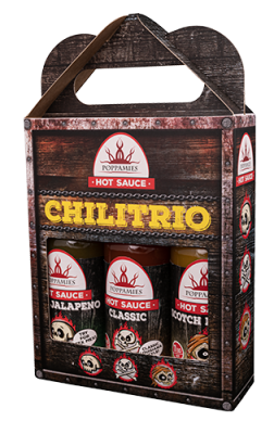 Presentpaket Chilitrio  - Poppamies