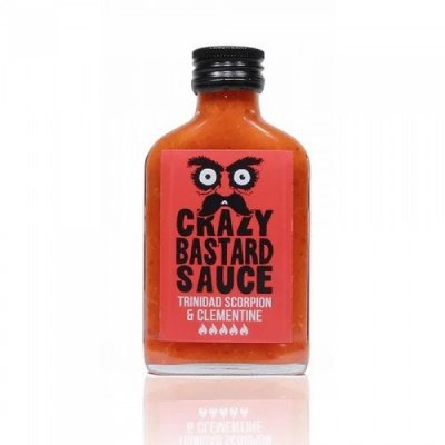 Crazy Bastard Sauce - Trinidad Scorpion & Clementine