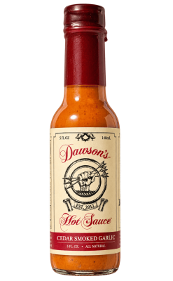 Dawson's Hot Sauce - Cedar Smoked Garlic