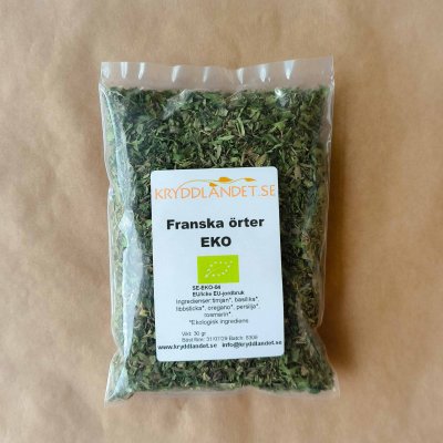 Herbes de Provence - Franska Örter - EKO - 30g