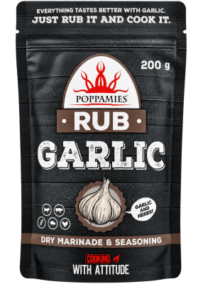 Poppamies - Garlic Rub - 200g