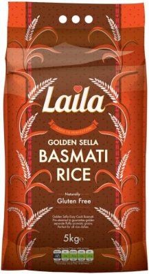 Laila - Basmati Rice - Golden Sella - 5 kg