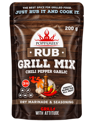 Poppamies - Grill Mix Rub - 200g