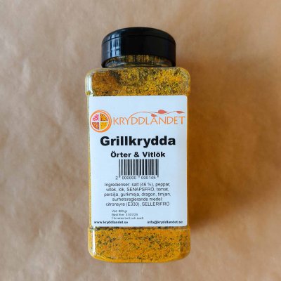 Grillkrydda - Örter & Vitlök - Stor ströare