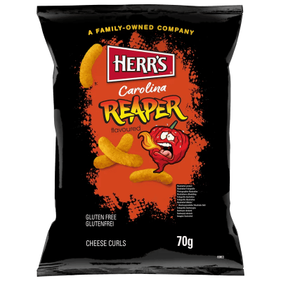Herrs - Cheese Curls - Carolina Reaper - 113g
