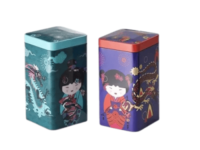 Kaffeburk - Japanese Geisha & Dragon