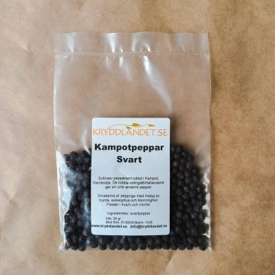 Kampotpeppar - Svart