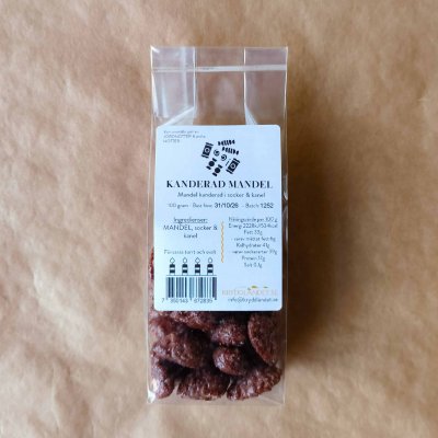 Kanderad Mandel - 100g