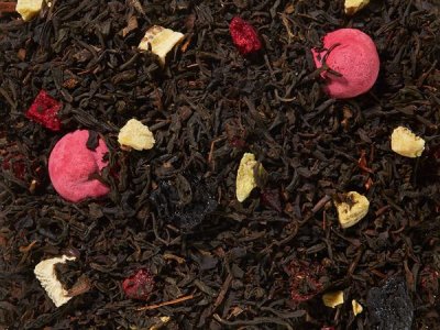 Kiwi Cherry - Svart Te