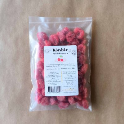 Kanderade Körsbär - 100g