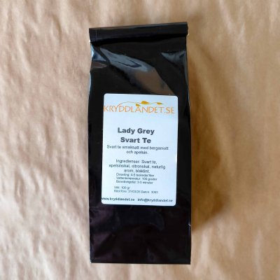 Lady Grey - Svart Te