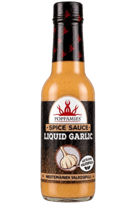 Poppamies - Liquid Garlic - Flytande Vitlök - 150 ml