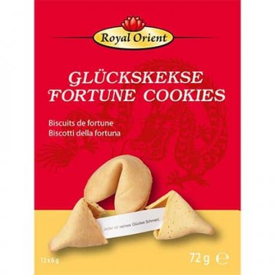 Lyckokakor - Fortune Cookies - 12 st