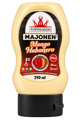 Poppamies - Mango Habanero sås - 290 ml