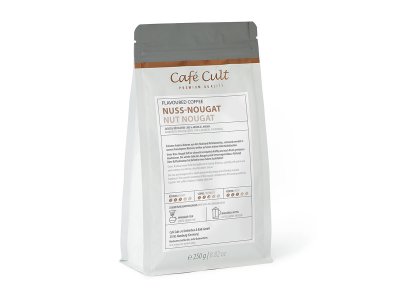 Nötnougat - Hela Kaffebönor - 250g