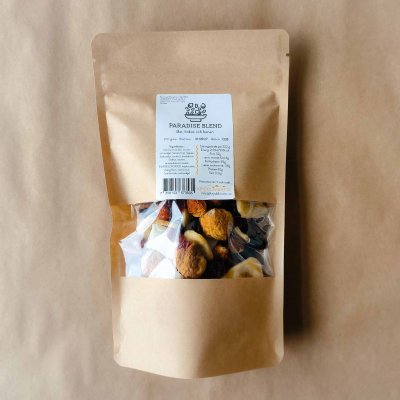 Paradise Blend - Torkade Bär, Kokos & Banan- 200g
