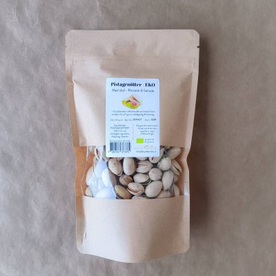 Pistagenötter med skal - Rostade & Saltade - EKO - 200g