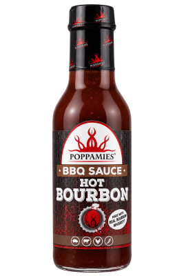 Poppamies - Hot Bourbon BBQ - 410g