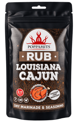 Poppamies - Louisiana Cajun Rub - 200g