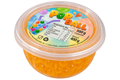 Boba Popping Pearls - Passionsfrukt - 550g
